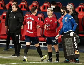Fotos del partido disputado en El Sadar entre Osasuna y Getafe