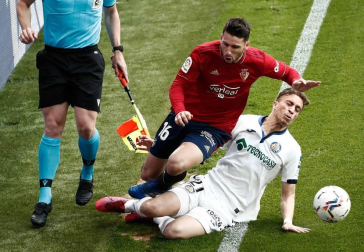 Fotos del partido disputado en El Sadar entre Osasuna y Getafe