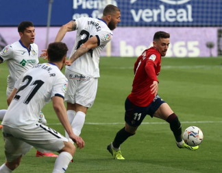 Fotos del partido disputado en El Sadar entre Osasuna y Getafe