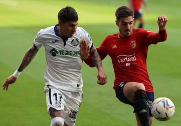 Fotos del partido disputado en El Sadar entre Osasuna y Getafe