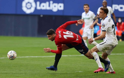 Fotos del partido disputado en El Sadar entre Osasuna y Getafe
