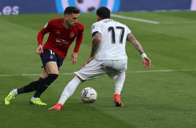Fotos del partido disputado en El Sadar entre Osasuna y Getafe