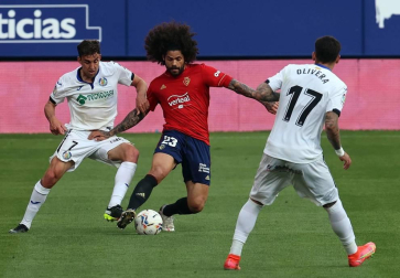 Fotos del partido disputado en El Sadar entre Osasuna y Getafe