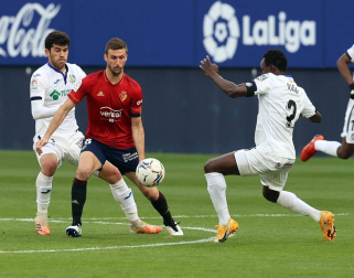 Fotos del partido disputado en El Sadar entre Osasuna y Getafe