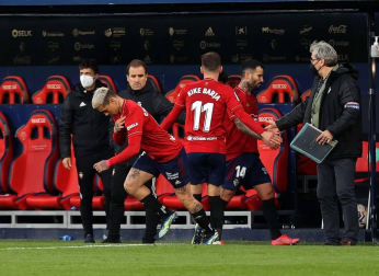 Fotos del partido disputado en El Sadar entre Osasuna y Getafe