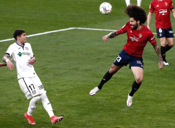Fotos del partido disputado en El Sadar entre Osasuna y Getafe