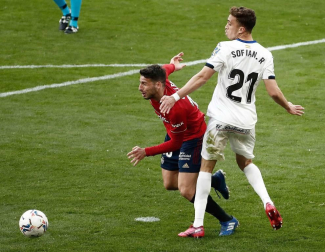 Fotos del partido disputado en El Sadar entre Osasuna y Getafe