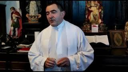 Mikel Garciandía, capellán de San Miguel de Aralar