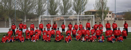 Todas las fotos de los participantes en el Campus de Semana Santa de la Fundación Osasuna en Sangüesa