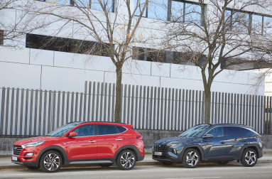 Fotos del Hyundai Tucson.