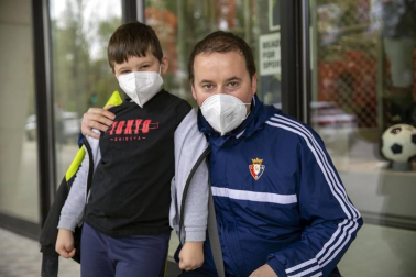 Imágenes de la primera visita guiada para socios al estadio de El Sadar tras su reforma.