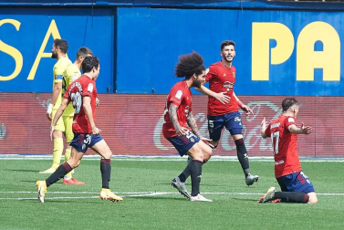 Osasuna se impuso en su visita a La Cerámica por 1-2 y puso fin a la racha del Villarreal