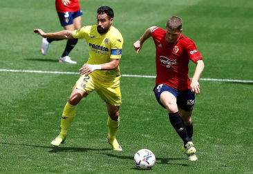 Osasuna se impuso en su visita a La Cerámica por 1-2 y puso fin a la racha del Villarreal
