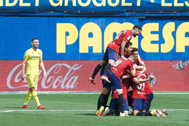 Osasuna se impuso en su visita a La Cerámica por 1-2 y puso fin a la racha del Villarreal