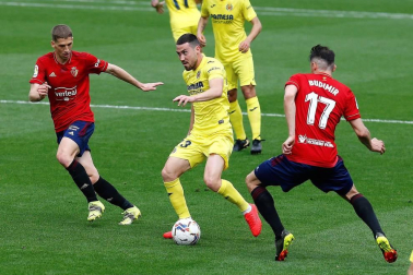 Osasuna se impuso en su visita a La Cerámica por 1-2 y puso fin a la racha del Villarreal