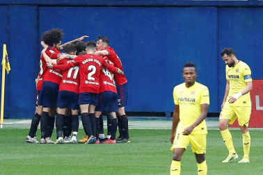 Osasuna se impuso en su visita a La Cerámica por 1-2 y puso fin a la racha del Villarreal