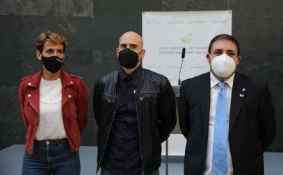 El acto se ha celebrado en el Parlamento de Navarra, donde la entidad ha recibido el reconocimiento de las instituciones navarras
