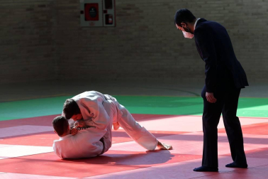 Galería de fotos del Campeonato Navarro júnior disputado en el Polideportivo de Mendillorri.