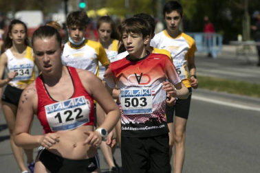 Jesús García Bragado ha ganado los 10 km marcha del II Gran Premio de Marcha Ciudadela de Pamplona.