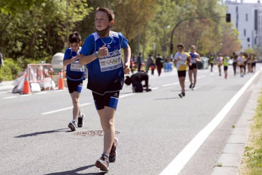 Jesús García Bragado ha ganado los 10 km marcha del II Gran Premio de Marcha Ciudadela de Pamplona.