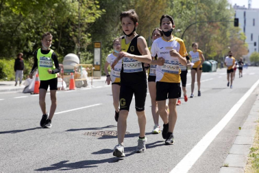 Jesús García Bragado ha ganado los 10 km marcha del II Gran Premio de Marcha Ciudadela de Pamplona.