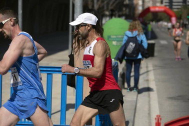 Jesús García Bragado ha ganado los 10 km marcha del II Gran Premio de Marcha Ciudadela de Pamplona.