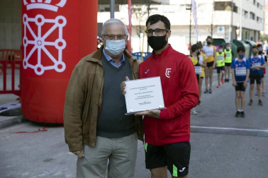 Jesús García Bragado ha ganado los 10 km marcha del II Gran Premio de Marcha Ciudadela de Pamplona.