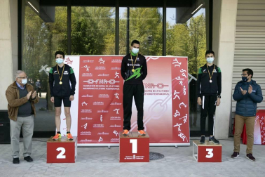 Jesús García Bragado ha ganado los 10 km marcha del II Gran Premio de Marcha Ciudadela de Pamplona.