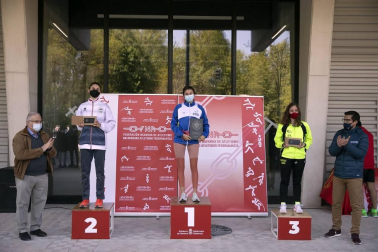Jesús García Bragado ha ganado los 10 km marcha del II Gran Premio de Marcha Ciudadela de Pamplona.