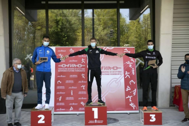 Jesús García Bragado ha ganado los 10 km marcha del II Gran Premio de Marcha Ciudadela de Pamplona.