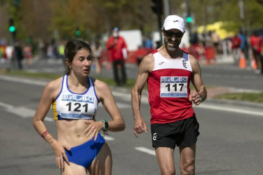 Jesús García Bragado ha ganado los 10 km marcha del II Gran Premio de Marcha Ciudadela de Pamplona.