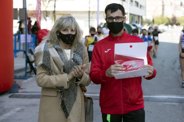 Jesús García Bragado ha ganado los 10 km marcha del II Gran Premio de Marcha Ciudadela de Pamplona.
