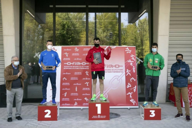 Jesús García Bragado ha ganado los 10 km marcha del II Gran Premio de Marcha Ciudadela de Pamplona.