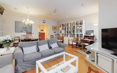 Un piso de 110 m2 de superficie, ideal para aquellos a los que les gusta vivir en el centro de la ciudad