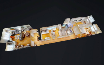 Un piso de 110 m2 de superficie, ideal para aquellos a los que les gusta vivir en el centro de la ciudad