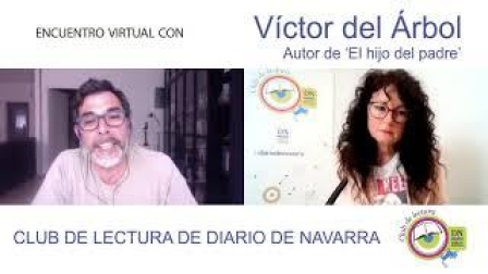 Club de Lectura virtual de Diario de Navarra con Víctor del Árbol