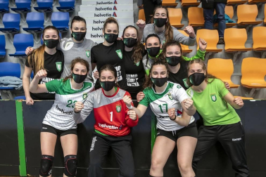 Final del play-off de Primera Nacional Femenino disputada en el Pabellón Anaitasuna