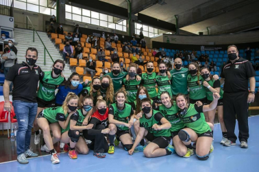 Final del play-off de Primera Nacional Femenino disputada en el Pabellón Anaitasuna