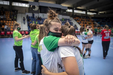 Final del play-off de Primera Nacional Femenino disputada en el Pabellón Anaitasuna