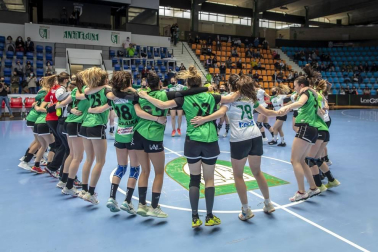 Final del play-off de Primera Nacional Femenino disputada en el Pabellón Anaitasuna