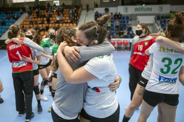 Final del play-off de Primera Nacional Femenino disputada en el Pabellón Anaitasuna