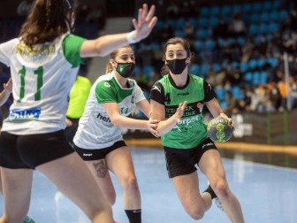 Final del play-off de Primera Nacional Femenino disputada en el Pabellón Anaitasuna
