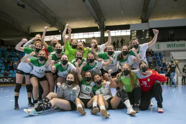 Final del play-off de Primera Nacional Femenino disputada en el Pabellón Anaitasuna
