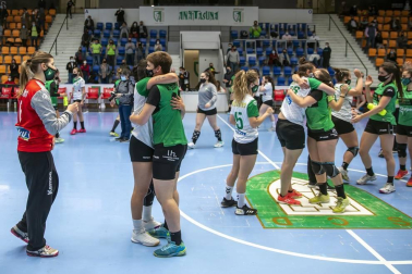 Final del play-off de Primera Nacional Femenino disputada en el Pabellón Anaitasuna