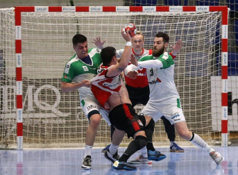 El Helvetia Anaitasuna venció de forma clara al Fertiberia Puerto Sagunto (33-28) y volvió a ganar tras cuatro derrotas consecutivas.
