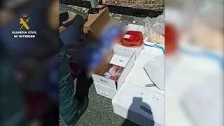 Alimentos interceptaros sin guardar la cadena de frío