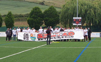 Emotivo homenaje en Osabidea para Santxo Lamberto