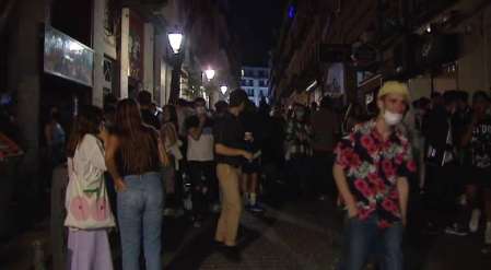 Incívicos en las calles de Madrid con el final del estado de alarma