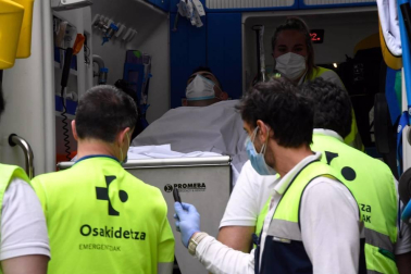 El vízcaino y el navarro se impusieron a Peña y Albisu por 22-7 en el frontón Bizkaia