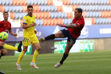 Imágenes del encuentro correspondiente a la Jornada 36 de LaLiga Santander disputado en el estadio de El Sadar